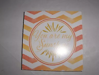 YOU ARE MY SUNSHINE WALL HANGING OR TABLE- Canvas • £2.85