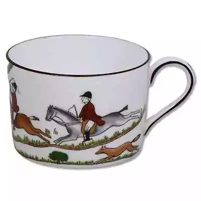 Coalport Hunting Scene 18 Bone China Flat Cup Vintage 1980's • £31.96