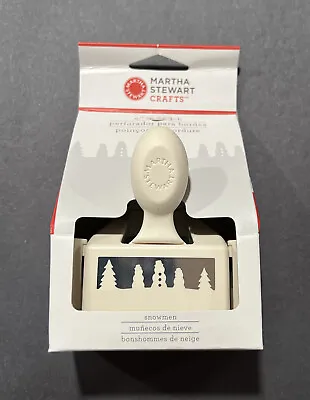 Martha Stewart Paper Edge Punch Scrapbook Crafts Christmas Snowmen Trees New • $24