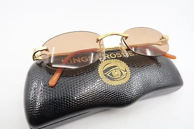 Vintage Cartier PARIS Rimless Sunglasses Made In France 54-20 140 SL# 5794721 • $255.13