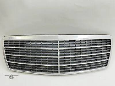 1994 Mercedes W140 S420 Front Radiator Hood Grill Grille Cover Chrome OEM • $89.99