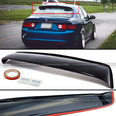 For 04-08 Acura TSX Rear Window Roof Sun Rain Shade Vent Visor Spoiler Wing • $42.99