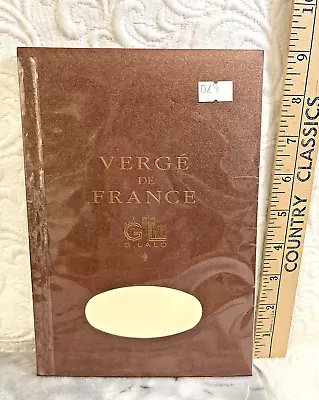 Vintage G. Lalo  Verg De France  50 Sheets Tablets - 5 3/4 X 8 1/4 - Ivory • $17.99