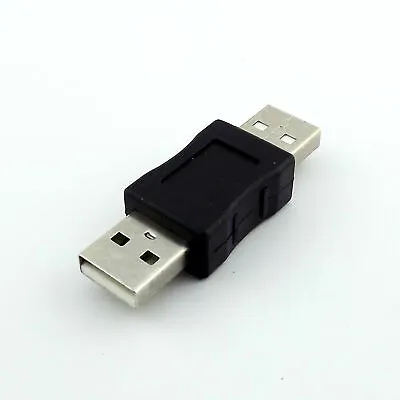 1 Pack USB 2.0 A Male To USB A Male Adapter Converter Extender Coupler • $2.99