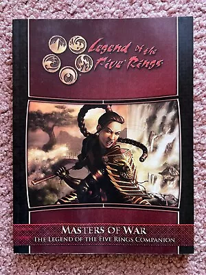 Masters Of War L5R RPG Rules Supplement By AEG • $22.47