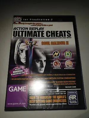 SoulCalibur II Ultimate Cheat Disc Action Replay Game PS2 Sony Playstation 2 New • £6.99