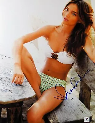 Miranda Kerr Signed Autographed 11X14 Photo Gorgeous Sexy Bikini GV848362 • $89.99