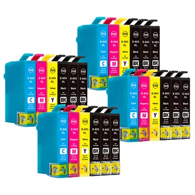 Ink Cartridges For Use In Epson 603xl XP-3100 XP-4100 XP-2100 WF-2810 WF2830 LOT • £5.88