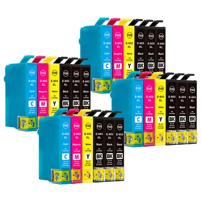NonOEM Epson 603xl Ink Cartridges  XP-3100 XP-4100 XP-2100 WF-2810 WF2830 LOT • £12.74