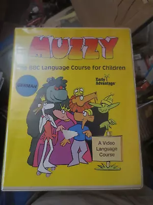 Muzzy I Video German Early Advantage BBC Language Courses 1990 VHS • $9.99