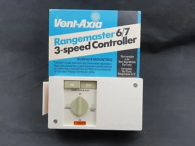 Vent Axia 6/7 Surface Mounted 3 Speed Controller • £69.99