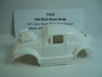 HO Slot Car Resin Body Tyco Short Wide Chassis VW BUG Funny Car Body 440X2 • $7.99