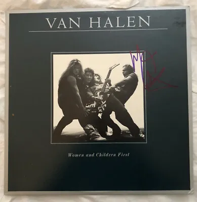 Van Halen~Michael Anthony~Signed Album~Women And Children First~ Authentic • $300