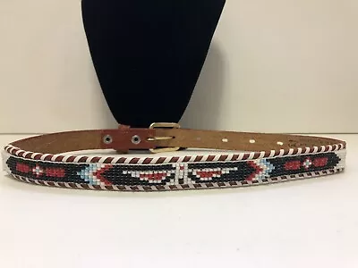 Vintage Seed Bead Beaded Belt • $22