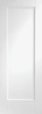 Internal White Primed Pattern 10 Solid Door • £49.99