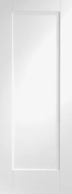 Internal White Primed Pattern 10 Solid Door • £49.99