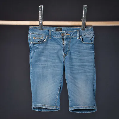 £9.50 • Buy Men's River Island Blue Denim Jeans Shorts Waist 30