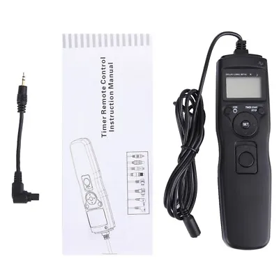 NEW Timer Shutter Intervalometer Remote Control For Canon 5D Mk36D7D5D Mk21D • £13.49