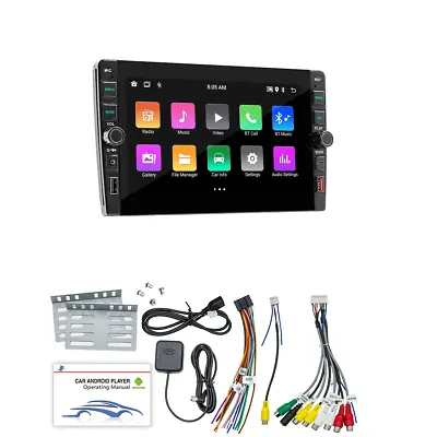 Radio Android GPS Navigation Car Stereo Multimedia Player Carplay Android Auto • $109.70