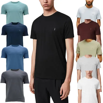 ALL SAINTS Mens T Shirts Crew Neck Short Sleeve Casual NEW Top Summer Cotton Tee • £18.99