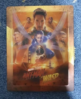 Marvel Ant-Man And The Wasp 4K Ultra HD Blu-ray Zavvi Lenticular Steelbook  • £34.99