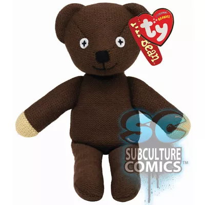 Official Mr. Bean Teddy Bear Beanie Baby - Uk Exclusive - Retro Ty Beanie Baby • $19.99