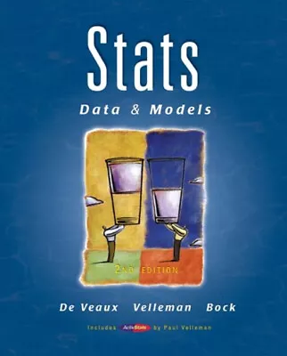Stats : Data And Models Compact Disc • $7.12