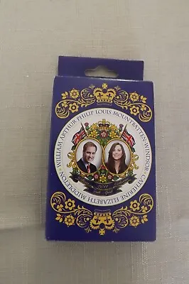 2011 Royal Wedding Playing Cards Prince William Kate Middleton New & Sealed • £2.50