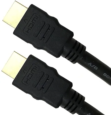 Heavy Duty HDMI Long 4K Cable High Speed With Ethernet Lead HD 3DTV 1m 2m 3m 10m • £4.29