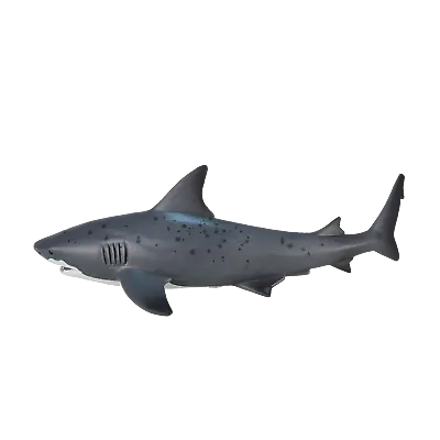 £9.95 • Buy Mojo BULL SHARK Plastic Animals Sea Toys Figures Models Fish Bath Marine