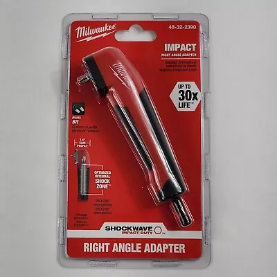 Milwaukee Tool 48-32-2390 Shockwave Impact Right Angle Adapter Kit Drill Driver • $27.95