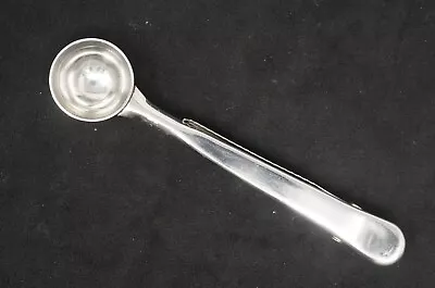 Vintage Stainless Steel Clip On Coffee Scoop 7  Long • $7.99