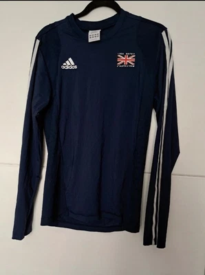 £5 • Buy Adidas Olympics LONDON 2012 Team GB Mens Athletics Training Top M Long Sleeve