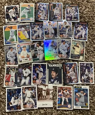 28 Card New York Yankees Lot - Judge Babe Ruth Rizzo Rookies + More • $0.99