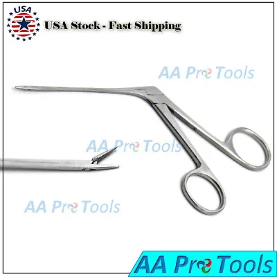 2 PC Hartmann CROCODILE ALLIGATOR Forceps 14 Cm 8 Cm Shaft Ear Speculum Micro • $13.95