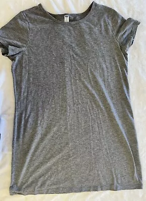 Old Navy Gray Slub T-Shirt Dress Sz XL EUC • $15