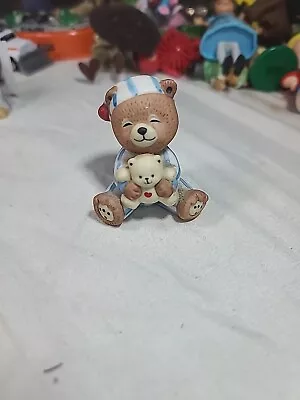 Baby Bear Handpainted Porcelain Bronson Col Bear Miniature RARE Vintage VTG • $9.99