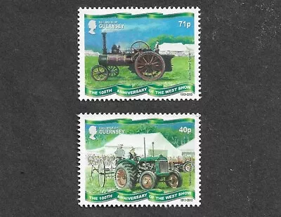 Tractors-steam Engines Farm Transport Guernsey 2013 Vintage Vehicles Mnh • $4.62