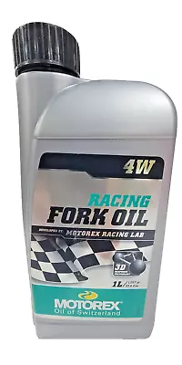 Motorex Racing Fork Oil  3D Response  Technology - 4wt - 1L • $27.95