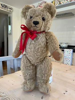 Antique Chad Valley Bear 17’’ Mohair Articulated Toy Bear. • £195