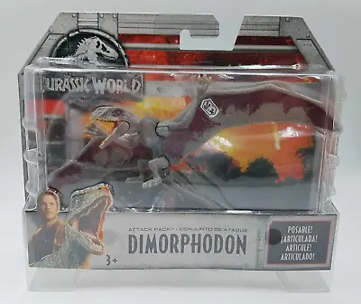 Jurassic World Attack Pack Dimorphodon Action Figure Mattel Dinosaur Toy NEW • $89.99