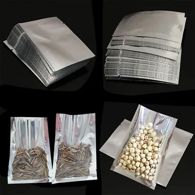 Mylar Foil Bags Aluminium Sachet Pouch Vacuum Sealer Heat Seal Food Grade Bags • $9.08