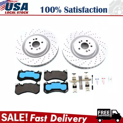 New Mercedes Gl63 Gle63 Gls63 Ml63 Amg Front Brake Pads & Rotors US STORKS • $292.80