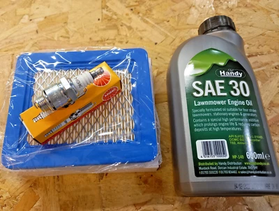 £15.96 • Buy Hayter Jubilee 422A Service Kit Oil Air Filter Spark Plug  B & S Quantum Engine