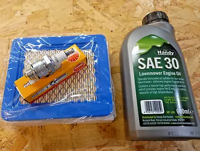 £15.97 • Buy Hayter Jubilee 424V Service Kit Oil Air Filter Spark Plug  B & S Quantum Engine