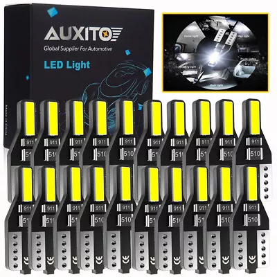 20x AUXITO T10 LED License Plate Light Bulbs 6000K White 168 194 For Ford EXV • $10.99