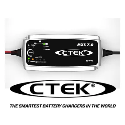 CTEK MXS 7.0 Battery Charger 7 Amp 12 V Caravan Camper RV AGM Deep Cycle MXS7.0 • $269
