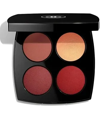 Chanel Les 4 Rouges Yeux Et Joues Blush And Eyeshadow Palette Brand New In Box • $87.99