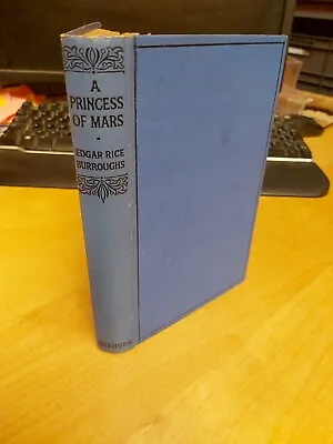 A Princess Of Mars Edgar Rice Burroughs  1936 1930's HB Methuen - Sci-Fi Book • $25.25