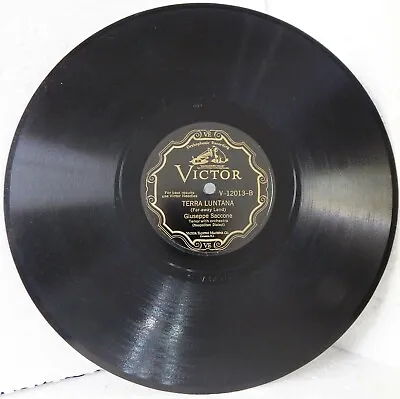 GIUSEPPE SACCONE 1928 Victor V-12013 ITALIAN NEAPOLITAN SONGS 78 RPM RECORD • $24.99